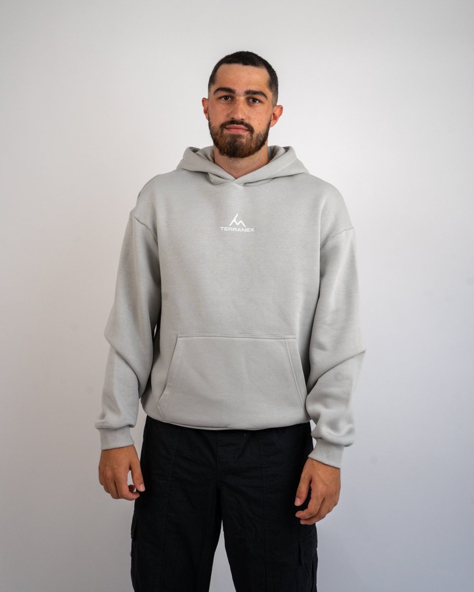 Front Logo Oversize Hoodie - TERRANEX