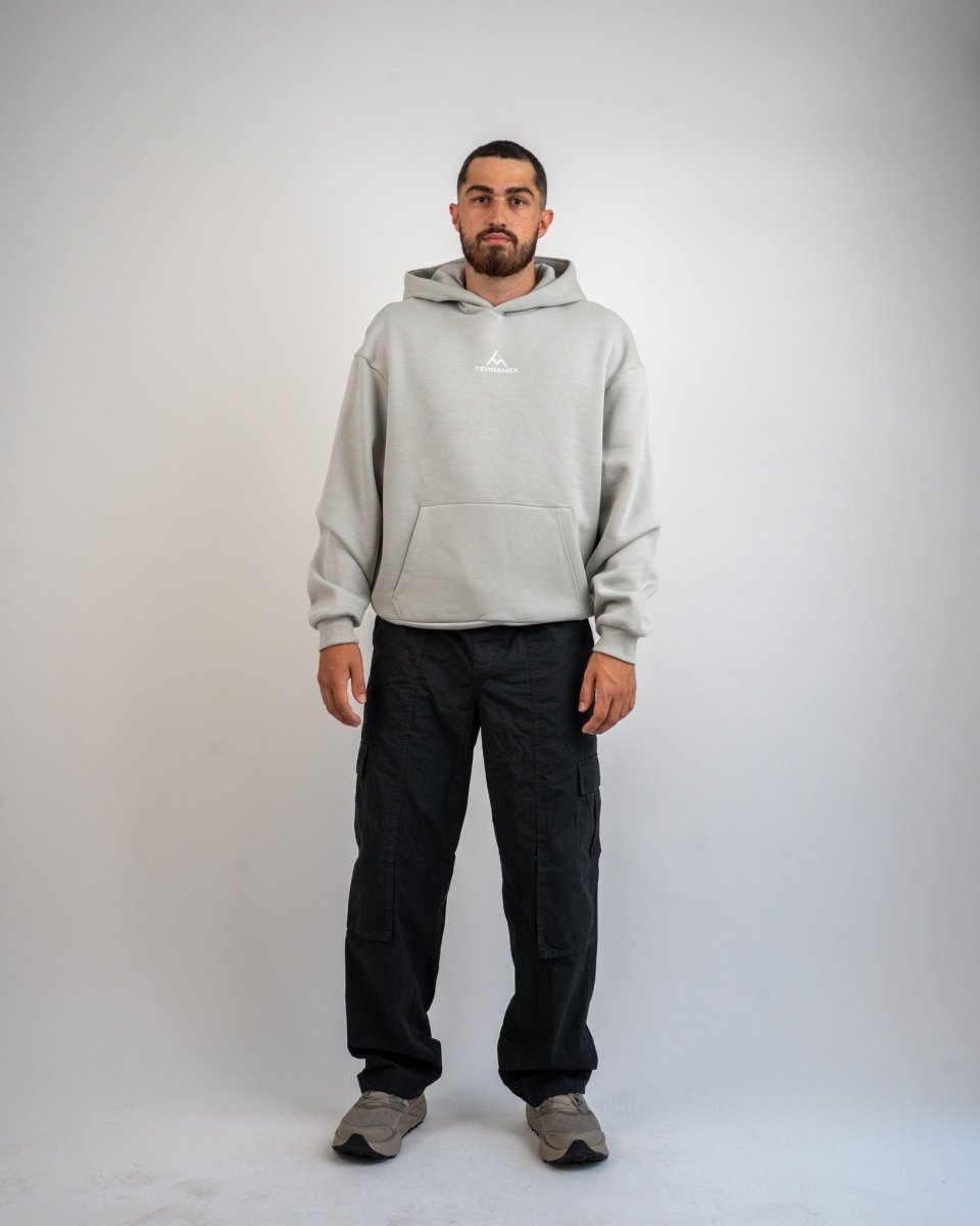 Front Logo Oversize Hoodie - TERRANEX